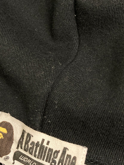 【中古品】【メンズ】 A BATHING APE アベイシングエイプ 1ST CAMO FULL ZIP HOODIE 001GDF201015X ファースト カモ フルジップ フーディ パーカー メンズ トップス 142-251223-em-35-min サイズ：L カラー：ブラック 万代Net店