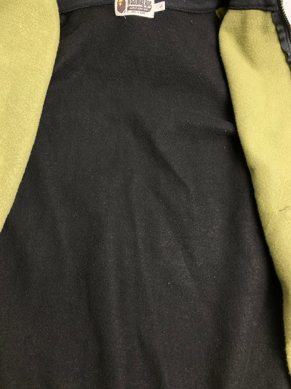 【中古品】【メンズ】 A BATHING APE アベイシングエイプ 1ST CAMO FULL ZIP HOODIE 001GDF201015X ファースト カモ フルジップ フーディ パーカー メンズ トップス 142-251223-em-35-min サイズ：L カラー：ブラック 万代Net店