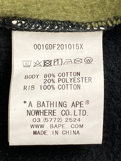 【中古品】【メンズ】 A BATHING APE アベイシングエイプ 1ST CAMO FULL ZIP HOODIE 001GDF201015X ファースト カモ フルジップ フーディ パーカー メンズ トップス 142-251223-em-35-min サイズ：L カラー：ブラック 万代Net店