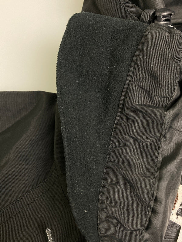 【中古品】【メンズ】 A BATHING APE アベイシングエイプ NYLON SNOWBOARD JACKET 01GDF201015X ナイロン スノーボード ジャケット メンズ アウター フーディ 142-251223-em-36-min サイズ：L カラー：ブラック 万代Net店