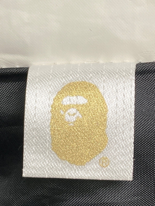 【中古品】【メンズ】 A BATHING APE アベイシングエイプ NYLON SNOWBOARD JACKET 01GDF201015X ナイロン スノーボード ジャケット メンズ アウター フーディ 142-251223-em-36-min サイズ：L カラー：ブラック 万代Net店