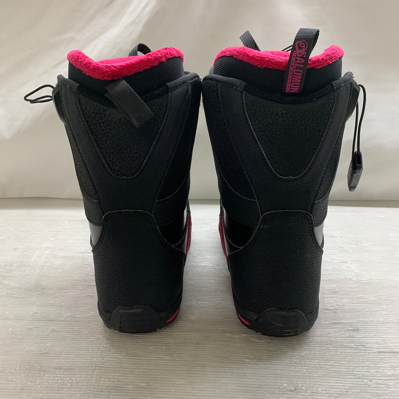 【現状渡し品】【メンズ/レディース】 SALOMON サロモン BOA スノーボードブーツ ボアブーツ スノボ靴 23.5cm 118-260914-ta-07-min 万代Net店