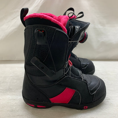 【現状渡し品】【メンズ/レディース】 SALOMON サロモン BOA スノーボードブーツ ボアブーツ スノボ靴 23.5cm 118-260914-ta-07-min 万代Net店