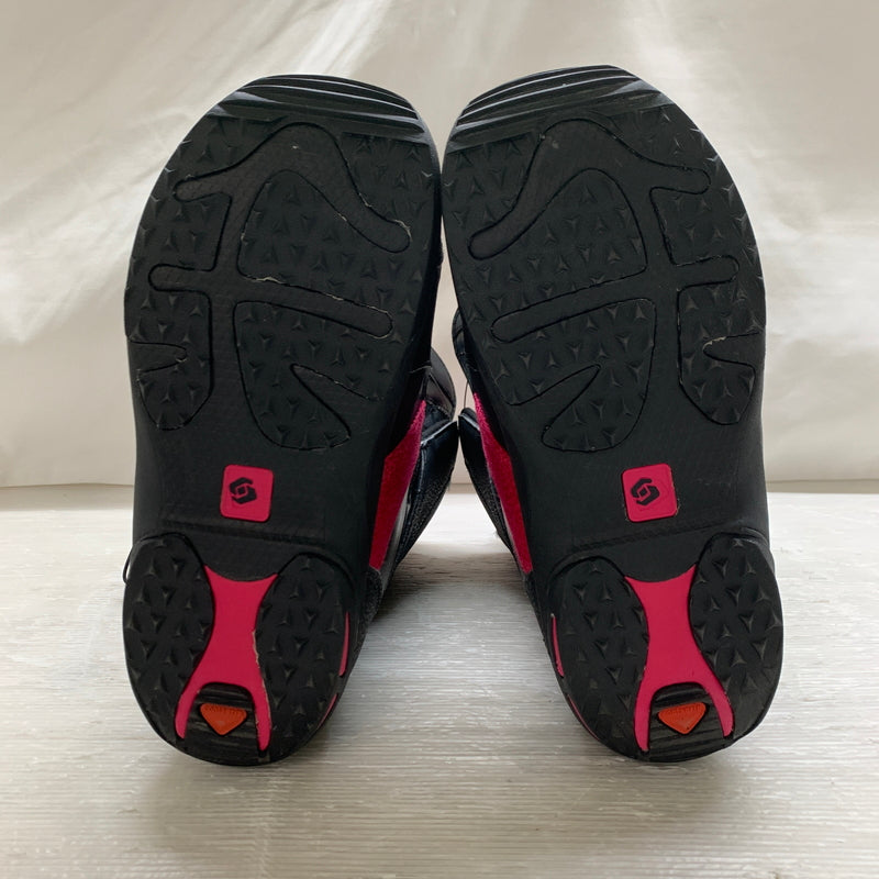 【現状渡し品】【メンズ/レディース】 SALOMON サロモン BOA スノーボードブーツ ボアブーツ スノボ靴 23.5cm 118-260914-ta-07-min 万代Net店