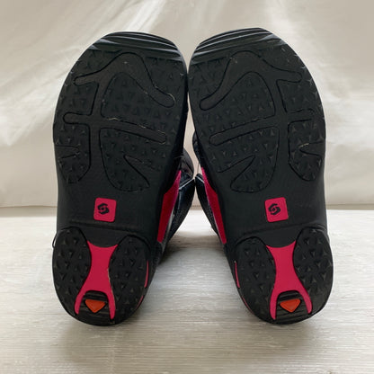 【現状渡し品】【メンズ/レディース】 SALOMON サロモン BOA スノーボードブーツ ボアブーツ スノボ靴 23.5cm 118-260914-ta-07-min 万代Net店