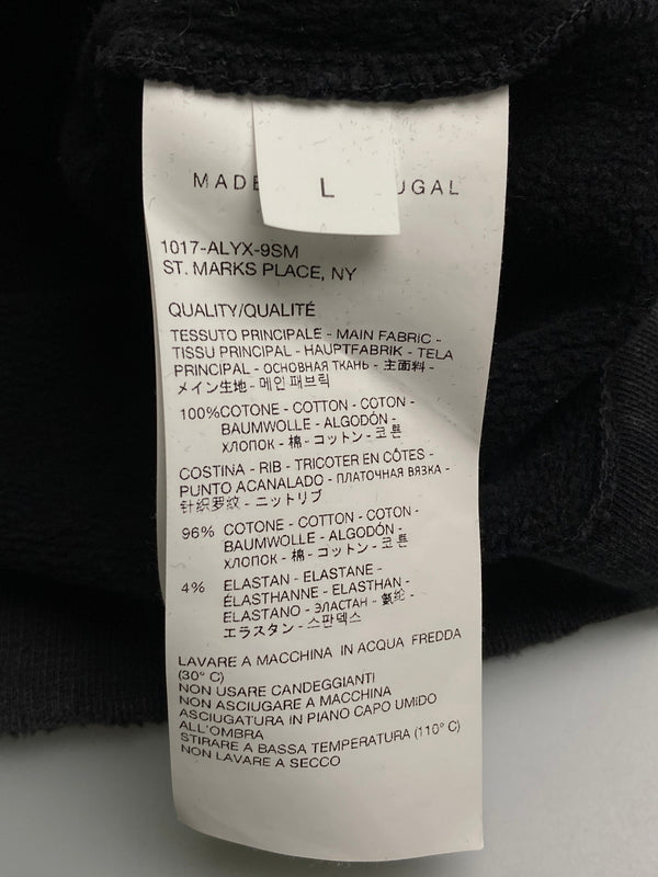 【現状渡し品】【メンズ】 1017 ALYX 9SM アリクス 23SS LAYERED SWEAT レイヤードスウェット 141-251222-zi-02-min サイズ：L カラー：グレー系 万代Net店