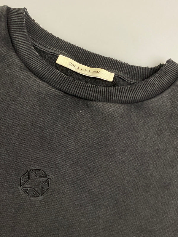 【現状渡し品】【メンズ】 1017 ALYX 9SM アリクス 23SS LAYERED SWEAT レイヤードスウェット 141-251222-zi-02-min サイズ：L カラー：グレー系 万代Net店