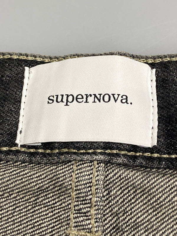 【中古美品】【メンズ】 SUPERNOVA スーパーノヴァ SNJ-38VMB WIDE SELVEDGE JEANS ワイド セルヴィッジ ジーンズ 151-251222-zi-20-min サイズ：S カラー：グレー 万代Net店