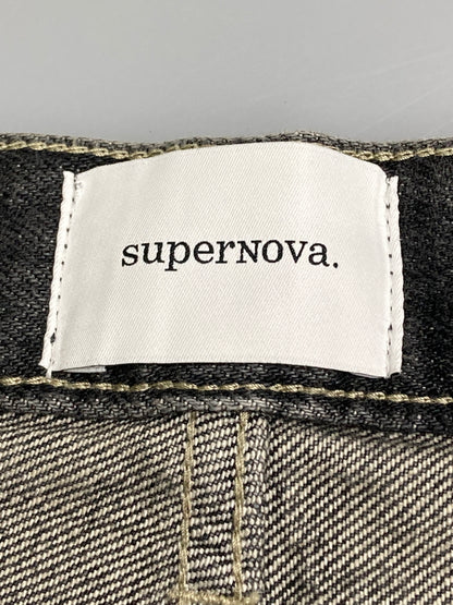 【中古美品】【メンズ】 SUPERNOVA スーパーノヴァ SNJ-38VMB WIDE SELVEDGE JEANS ワイド セルヴィッジ ジーンズ 151-251222-zi-20-min サイズ：S カラー：グレー 万代Net店