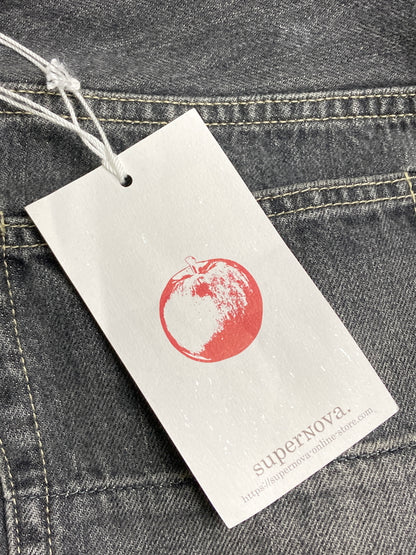 【中古美品】【メンズ】 SUPERNOVA スーパーノヴァ SNJ-38VMB WIDE SELVEDGE JEANS ワイド セルヴィッジ ジーンズ 151-251222-zi-20-min サイズ：S カラー：グレー 万代Net店