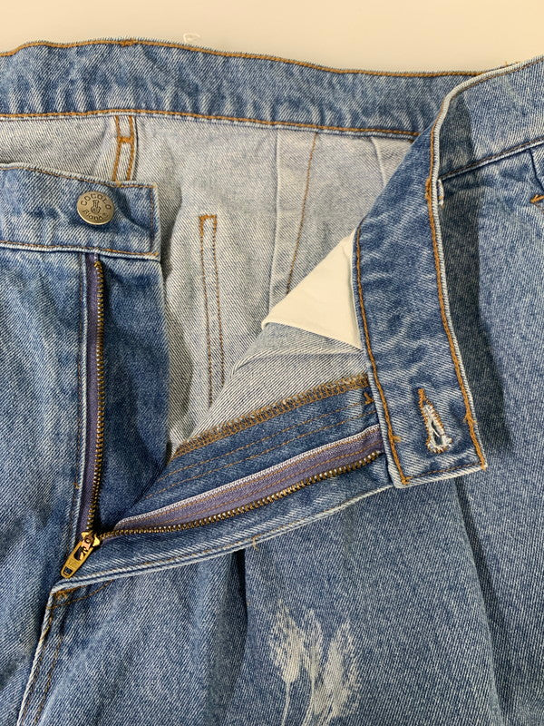 【中古品】【メンズ】 COCOLO BLAND ココロブランド DESIGN DENIM PANTS デザイン デニムパンツ ボトムス ジーンズ 153-260404-kk-20-min サイズ：36 カラー：ライトインディゴ 万代Net店