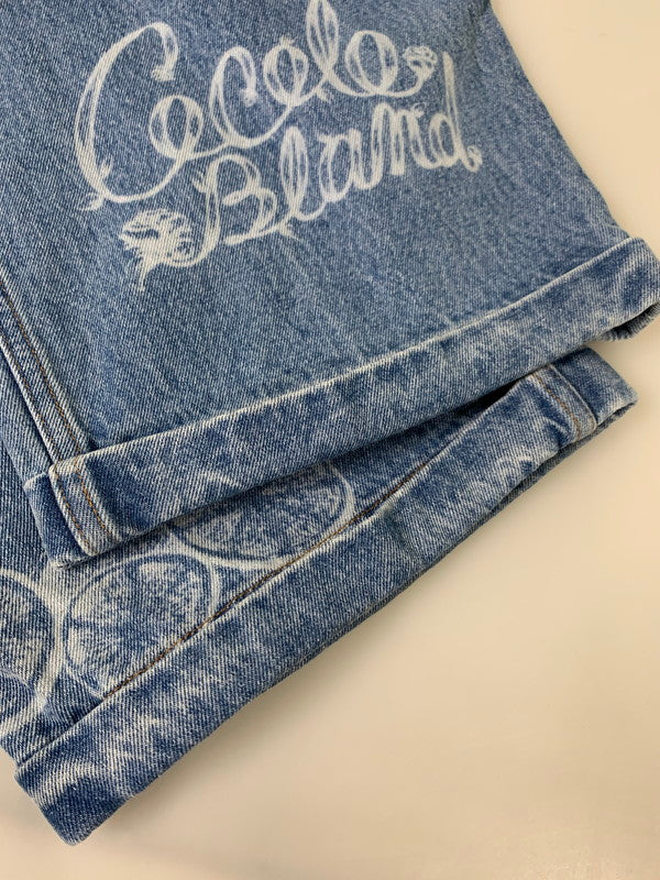 【中古品】【メンズ】 COCOLO BLAND ココロブランド DESIGN DENIM PANTS デザイン デニムパンツ ボトムス ジーンズ 153-260404-kk-20-min サイズ：36 カラー：ライトインディゴ 万代Net店
