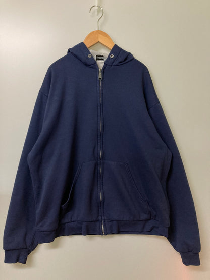 【現状渡し品】【メンズ】 MULESKINS ミュールスキンズ 80-90'S ZIP HOODIE ジップ フーディ 146-251227-zi-45-min サイズ：不明 カラー：ネイビー 万代Net店
