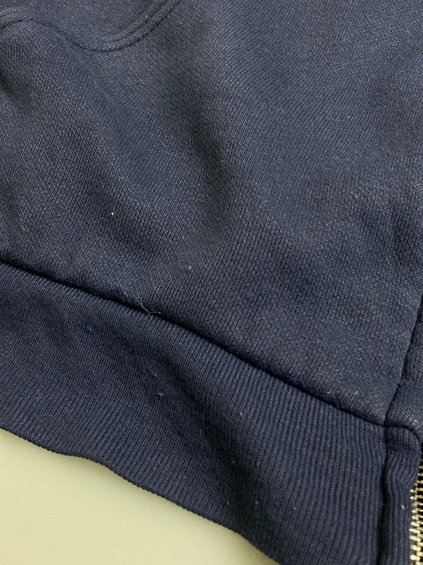 【現状渡し品】【メンズ】 MULESKINS ミュールスキンズ 80-90'S ZIP HOODIE ジップ フーディ 146-251227-zi-45-min サイズ：不明 カラー：ネイビー 万代Net店