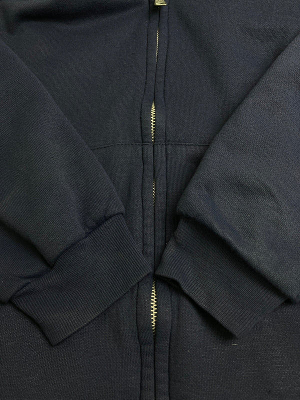 【現状渡し品】【メンズ】 MULESKINS ミュールスキンズ 80-90'S ZIP HOODIE ジップ フーディ 146-251227-zi-45-min サイズ：不明 カラー：ネイビー 万代Net店