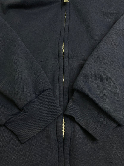 【現状渡し品】【メンズ】 MULESKINS ミュールスキンズ 80-90'S ZIP HOODIE ジップ フーディ 146-251227-zi-45-min サイズ：不明 カラー：ネイビー 万代Net店