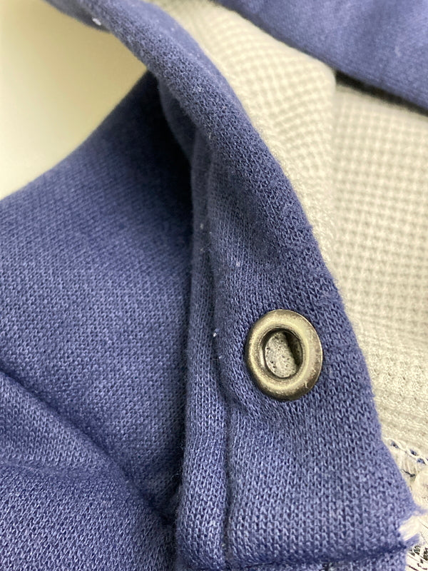 【現状渡し品】【メンズ】 MULESKINS ミュールスキンズ 80-90'S ZIP HOODIE ジップ フーディ 146-251227-zi-45-min サイズ：不明 カラー：ネイビー 万代Net店