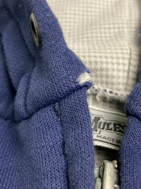 【現状渡し品】【メンズ】 MULESKINS ミュールスキンズ 80-90'S ZIP HOODIE ジップ フーディ 146-251227-zi-45-min サイズ：不明 カラー：ネイビー 万代Net店
