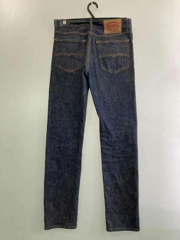 【中古品】【メンズ】 EIGHT-G エイトジー 201 DENIM PANTS デニムパンツ ボトムス 156-260104-zi-16-min サイズ：31×34 カラー：インディゴ 万代Net店