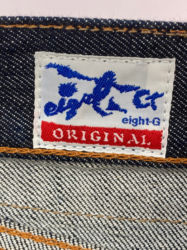 【中古品】【メンズ】 EIGHT-G エイトジー 201 DENIM PANTS デニムパンツ ボトムス 156-260104-zi-16-min サイズ：31×34 カラー：インディゴ 万代Net店