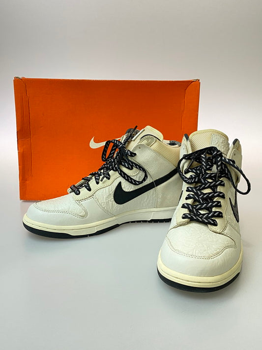 【中古品】【メンズ】 NIKE ナイキ DUNK HIGH STUSSY 315593-101 ダンク ハイ ステューシー スニーカー 靴 160-251225-yn-20-min サイズ：27.0cm US9 カラー：SAIL/BLACK-SAIL 万代Net店