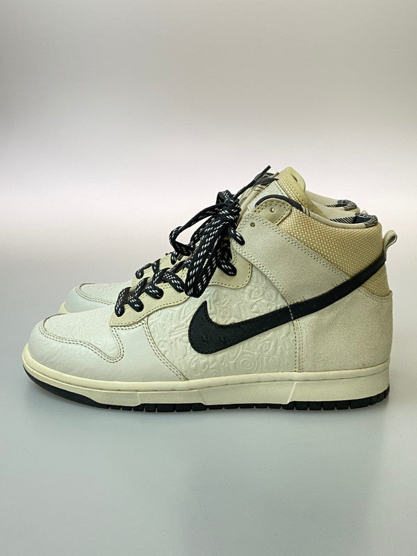 【中古品】【メンズ】 NIKE ナイキ DUNK HIGH STUSSY 315593-101 ダンク ハイ ステューシー スニーカー 靴 160-251225-yn-20-min サイズ：27.0cm US9 カラー：SAIL/BLACK-SAIL 万代Net店