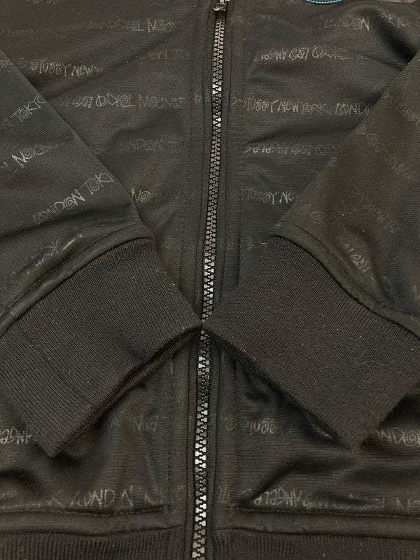 【中古品】【メンズ】 OLD STUSSY オールドステューシー 00'S TRACK JACKET トラックジャケット 142-251230-zi-37-min サイズ：S カラー：ブラック 万代Net店