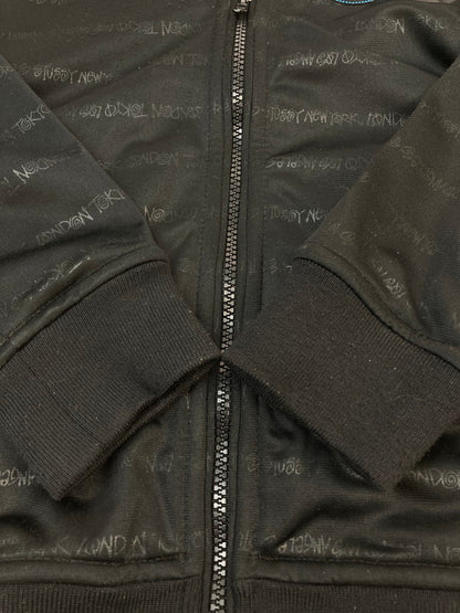 【中古品】【メンズ】 OLD STUSSY オールドステューシー 00'S TRACK JACKET トラックジャケット 142-251230-zi-37-min サイズ：S カラー：ブラック 万代Net店