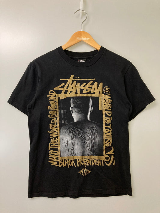 【中古品】【メンズ】 STUSSY ステューシー NEXUS7 NAS PHOTO TEE ネクサスセブン フォト Tシャツ 半袖Tシャツ トップス 142-251224-yn-05-min サイズ：S カラー：ブラック 万代Net店