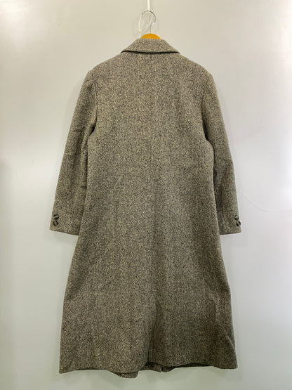 【中古品】【メンズ】 J.G.HOOK ジェー ジー フック 80S HERRINGBONE DOUBLE BRESTCOAT ヘリンボーン ダブル ブレスト コート アウター 146-260918-hu-24-min サイズ：サイズ表記不明 カラー：グレー系 万代Net店