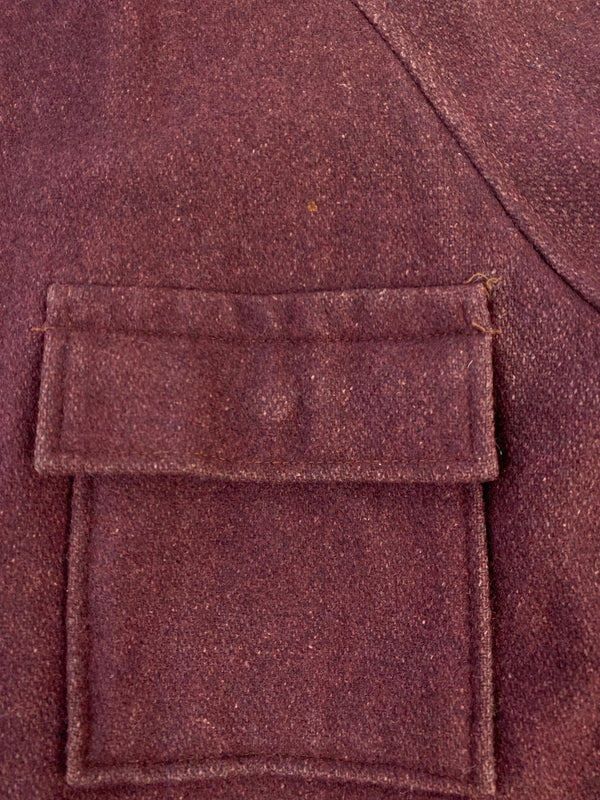 【現状渡し品】【メンズ】 STANDARD OF HOLLYWOOD スタンダード・オブ・ハリウッド 60S TALON ZIP HOODED 3POCKET JACKET 60年代 タロンジップ フーデッド 3ポケット 146-260817-em-30-min カラー：レッドブラウン 万代Net店