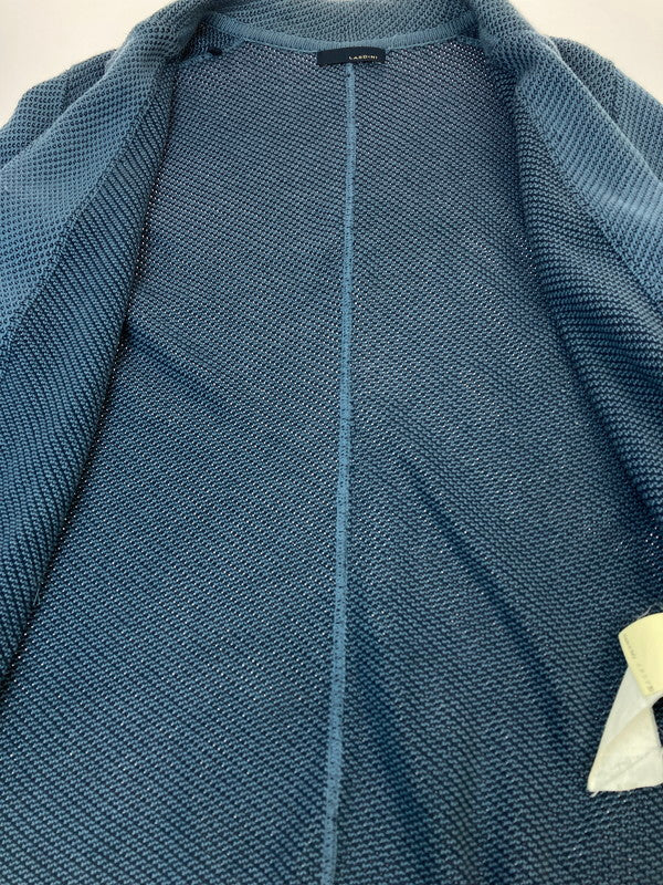 【中古品】【メンズ】 LARDINI ラルディーニ SINGLE KNIT JACKET シングルニットジャケット トップス 141-251227-yn-21-min サイズ：S カラー：ブルー系 万代Net店