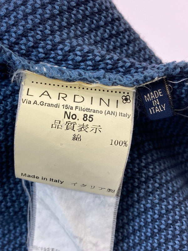 【中古品】【メンズ】 LARDINI ラルディーニ SINGLE KNIT JACKET シングルニットジャケット トップス 141-251227-yn-21-min サイズ：S カラー：ブルー系 万代Net店