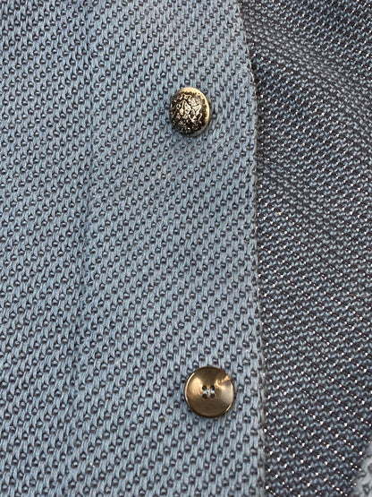 【中古品】【メンズ】 LARDINI ラルディーニ SINGLE KNIT JACKET シングルニットジャケット トップス 141-251227-yn-21-min サイズ：S カラー：ブルー系 万代Net店