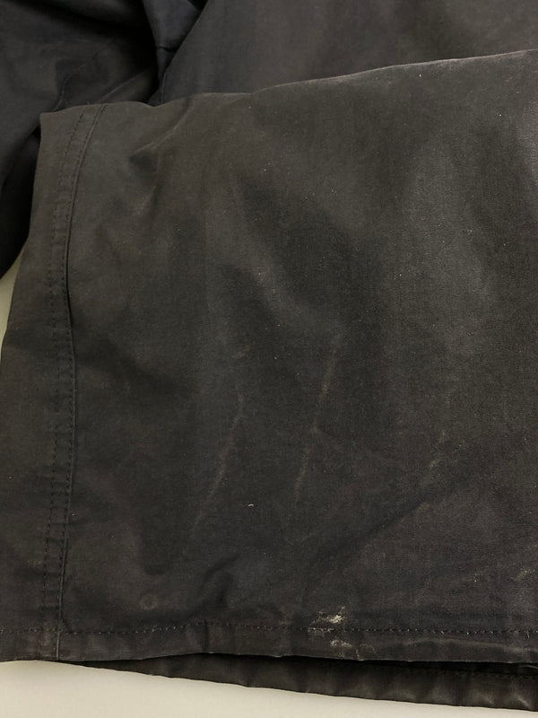【現状渡し品】【メンズ】 Barbour バーブァー 4146203 SL BORDER OILED JACKET ボーダーオイルドジャケット 144-251227-zi-46-min サイズ：36 カラー：ネイビー 万代Net店