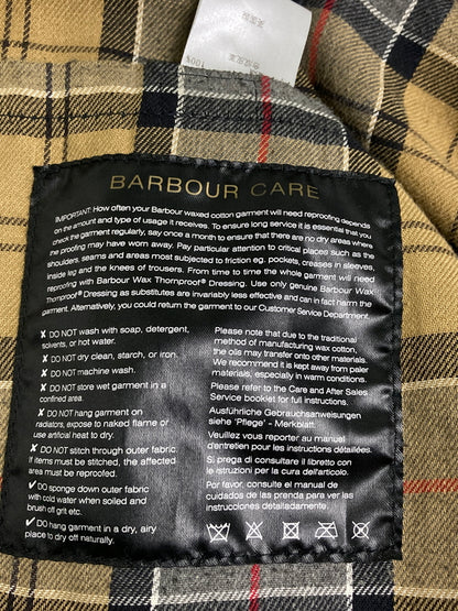 【現状渡し品】【メンズ】 Barbour バーブァー 4146203 SL BORDER OILED JACKET ボーダーオイルドジャケット 144-251227-zi-46-min サイズ：36 カラー：ネイビー 万代Net店