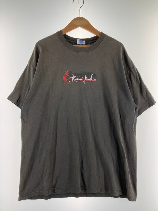 【現状渡し品】【メンズ】 るろうに剣心 00's 流浪人 S/S TEE ショートスリーブ Tシャツ 半袖Tシャツ トップス 146-251224-yn-10-min サイズ：XL カラー：ダークグレー 万代Net店