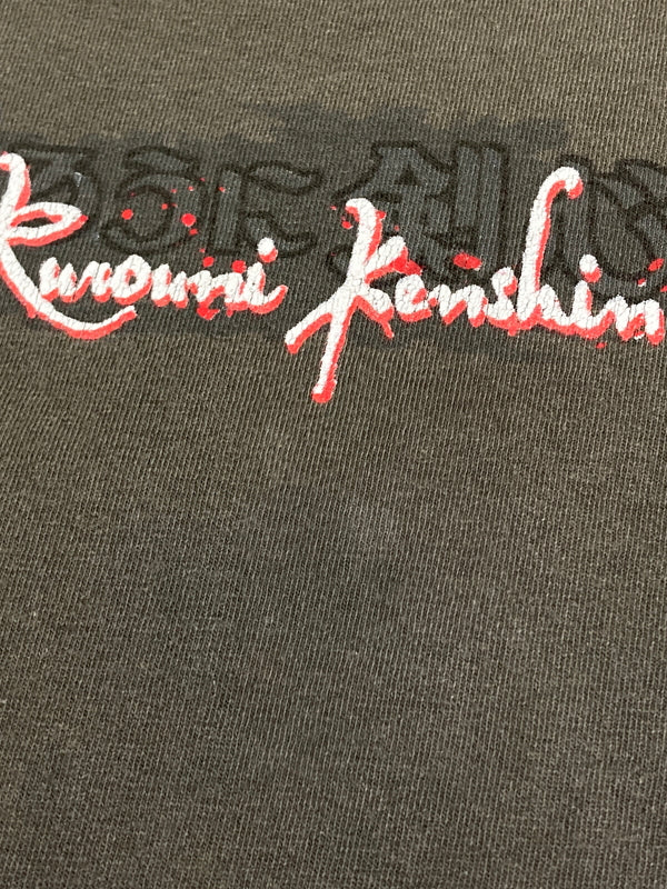 【現状渡し品】【メンズ】 るろうに剣心 00's 流浪人 S/S TEE ショートスリーブ Tシャツ 半袖Tシャツ トップス 146-251224-yn-10-min サイズ：XL カラー：ダークグレー 万代Net店