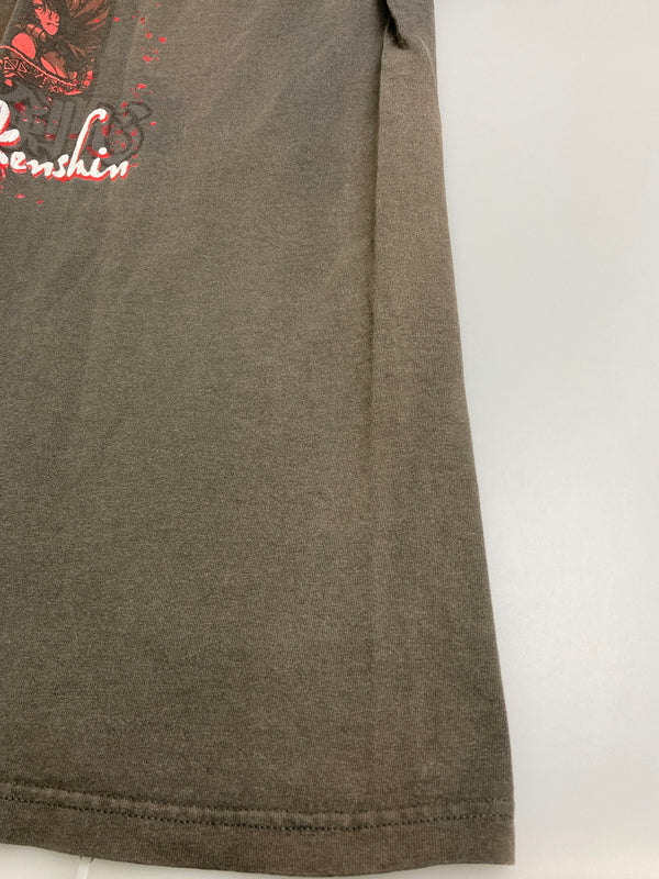 【現状渡し品】【メンズ】 るろうに剣心 00's 流浪人 S/S TEE ショートスリーブ Tシャツ 半袖Tシャツ トップス 146-251224-yn-10-min サイズ：XL カラー：ダークグレー 万代Net店