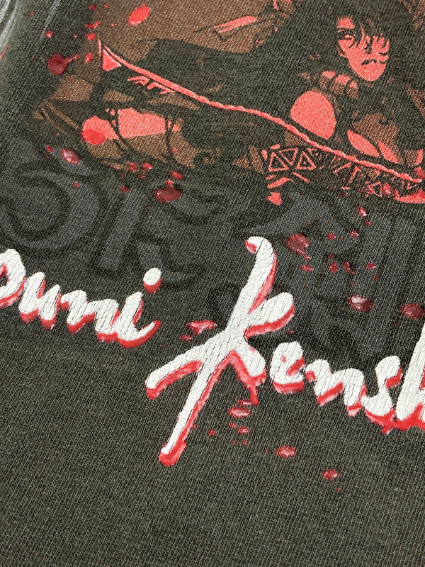 【現状渡し品】【メンズ】 るろうに剣心 00's 流浪人 S/S TEE ショートスリーブ Tシャツ 半袖Tシャツ トップス 146-251224-yn-10-min サイズ：XL カラー：ダークグレー 万代Net店