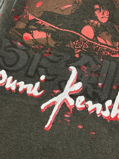 【現状渡し品】【メンズ】 るろうに剣心 00's 流浪人 S/S TEE ショートスリーブ Tシャツ 半袖Tシャツ トップス 146-251224-yn-10-min サイズ：XL カラー：ダークグレー 万代Net店