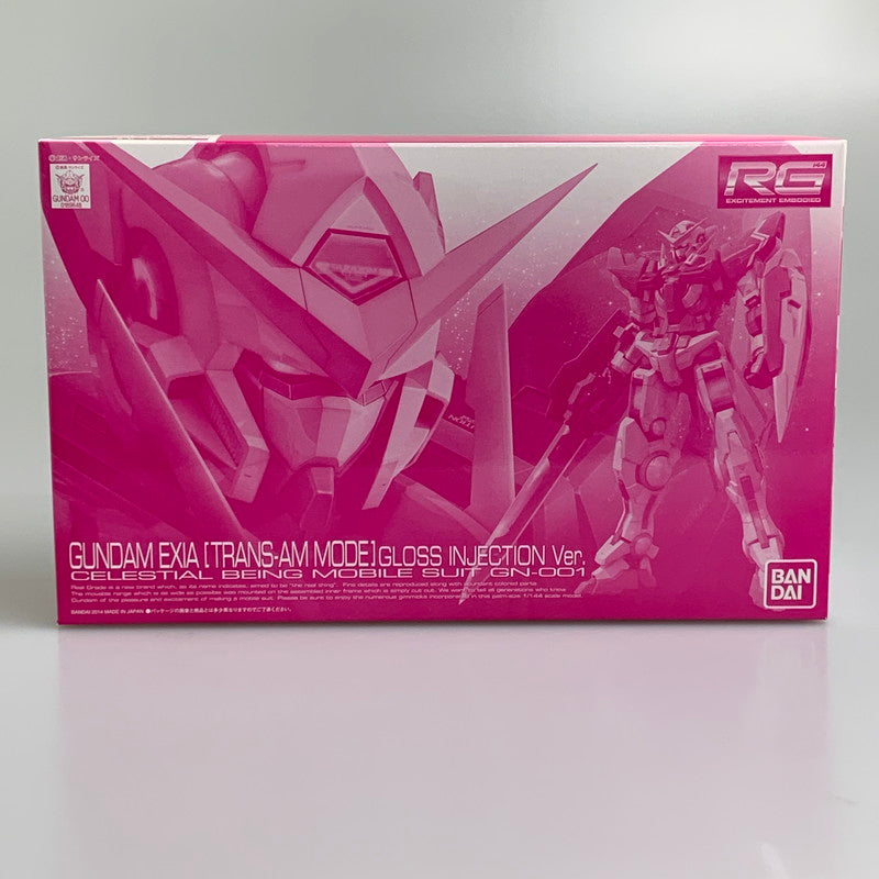 【現状渡し品】 RG ガンダムエクシア　トランザムモードグロス 1/144 グロスインジェクション ガンプラ プラモデル 058-260716-ta-06-min 万代Net店
