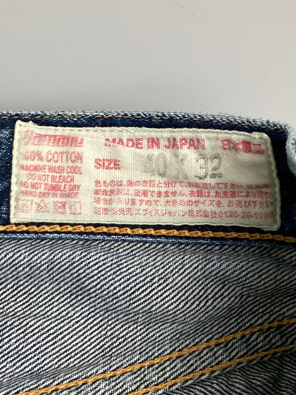 【現状渡し品】【メンズ】 EVISU エヴィス DENIM PANTS 赤カモメ デニムパンツ ボトムス 156-251224-yn-20-min サイズ：40×32 カラー：インディゴ 万代Net店