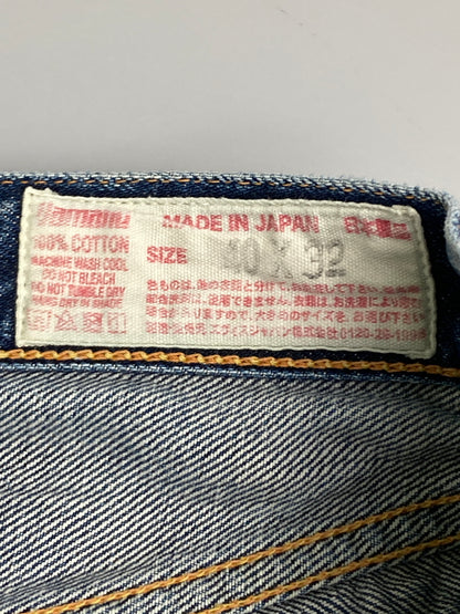 【現状渡し品】【メンズ】 EVISU エヴィス DENIM PANTS 赤カモメ デニムパンツ ボトムス 156-251224-yn-20-min サイズ：40×32 カラー：インディゴ 万代Net店