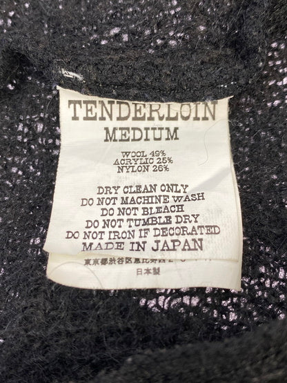 【中古品】【メンズ】 TENDERLOIN テンダーロイン WOOL CARDIGAN ウール カーディガン トップス 142-251224-jt-10-min サイズ：M カラー：ブラック 万代Net店