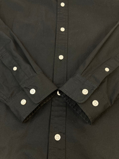 【中古品】【メンズ】 Supreme シュプリーム SMALL BOX SHIRT スモール ボックス シャツ 長袖シャツ トップス 149-251227-yn-05-min サイズ：M カラー：ブラック 万代Net店