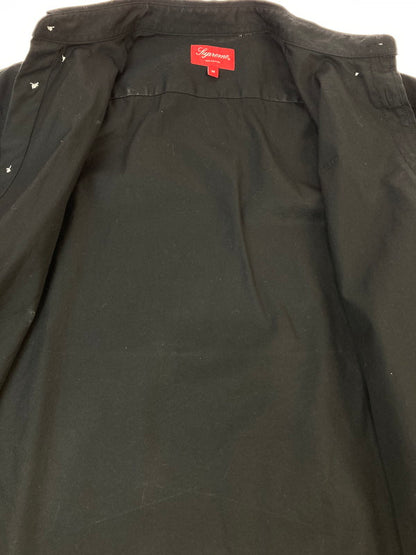 【中古品】【メンズ】 Supreme シュプリーム SMALL BOX SHIRT スモール ボックス シャツ 長袖シャツ トップス 149-251227-yn-05-min サイズ：M カラー：ブラック 万代Net店