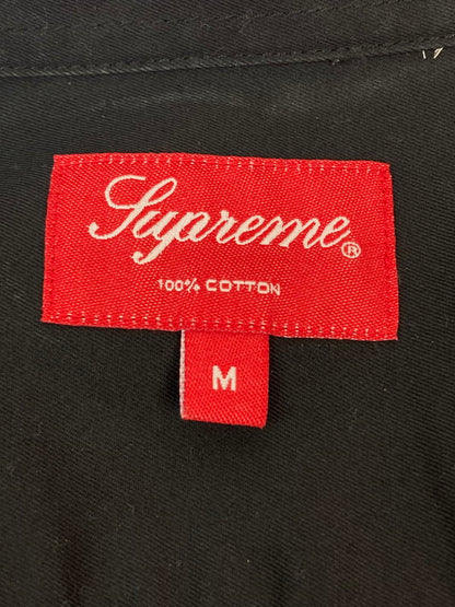 【中古品】【メンズ】 Supreme シュプリーム SMALL BOX SHIRT スモール ボックス シャツ 長袖シャツ トップス 149-251227-yn-05-min サイズ：M カラー：ブラック 万代Net店