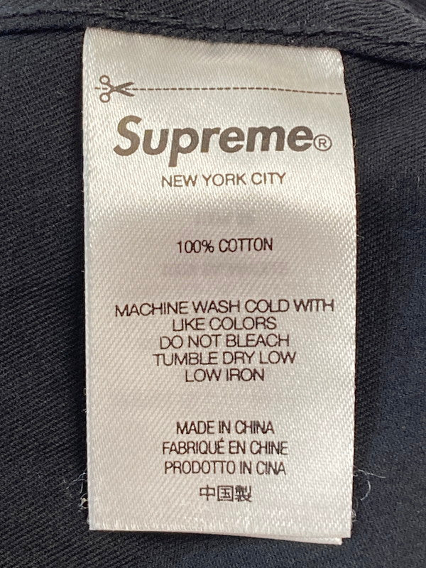 【中古品】【メンズ】 Supreme シュプリーム SMALL BOX SHIRT スモール ボックス シャツ 長袖シャツ トップス 149-251227-yn-05-min サイズ：M カラー：ブラック 万代Net店