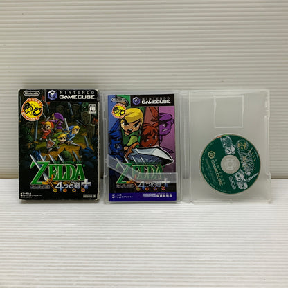 【中古品】 GC ゼルダの伝説 4つの剣+ ゲームキューブ ゲームソフト レトロゲーム 任天堂 ゲームボーイアドバンス 023-260531-em-03-min 万代Net店